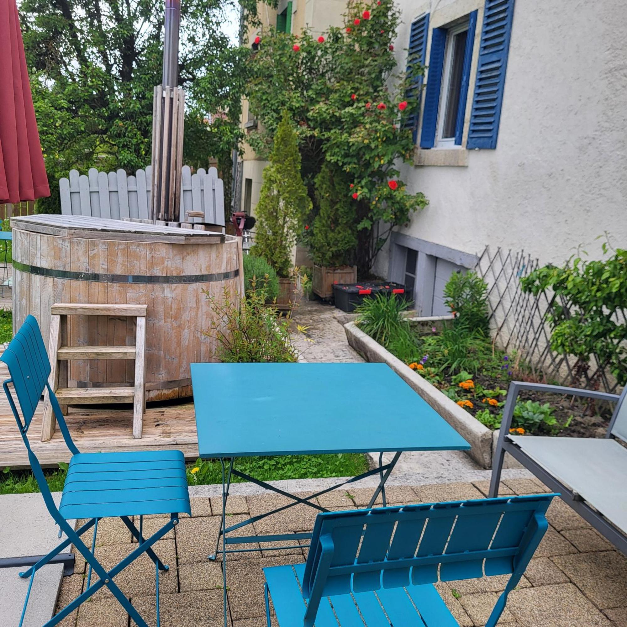 La Maison Horlogere , Spas Et Bain Nordique Les Fontenelles Eksteriør bilde